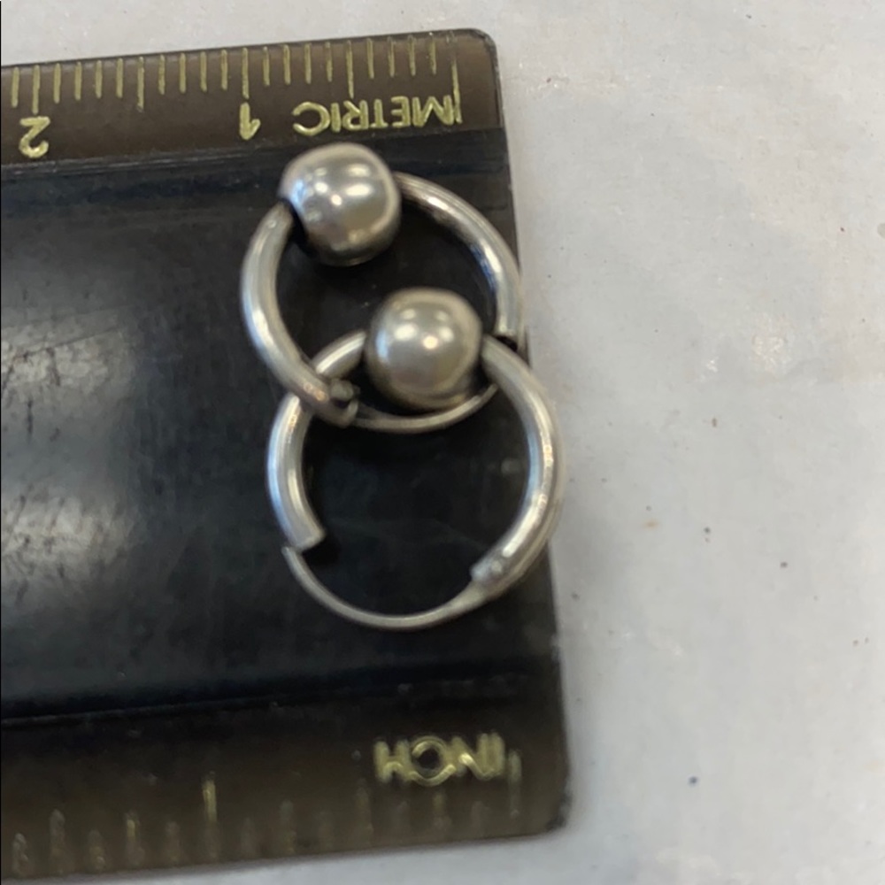Sterling Silver Earrings - Picture 3 of 3